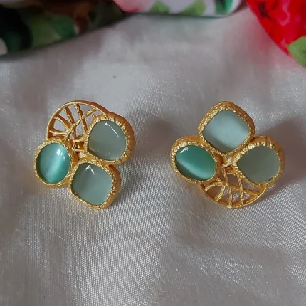 Blue  stone studs